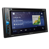Package Deal Pioneers AVH-210EX in-Dash 2-DIN 6.2" Touchscreen DVD Receiver with Bluetooth + License Plate Backup Camera w/Extra