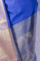 Chandrakala Women's Banarasi Faux Silk Saree (9128_Royal Blue)