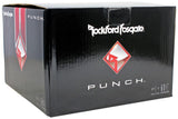 (2) Rockford Fosgate P1S4-10 Punch 10" 500 Watt Car Subwoofers+Mono Amp+Amp Kit
