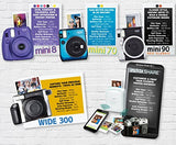 Fujifilm Instax Mini 8 Instant Film Camera (Raspberry)