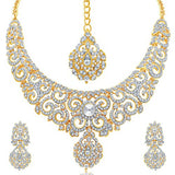 Sukkhi Gold Plated Necklace Set Combo For Women