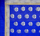 Trendz Cotton Silk saree(TZ_Nakshtra_Blue)