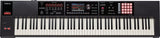 Roland PKG FA-08 88-key Weighted-action Music Workstation - Package Bundle with Roland DP-10 Damper Pedal, EMIC800, 3x QTQ Cables, RCA-Aux Cable, and Free Gemini Headphones & Mobile Bracket