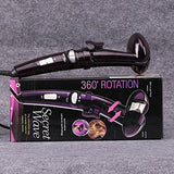 360 Degree Rotation Automatic Curling Irons Professional Hair Styling Roller Machine Tool Pack of 1 (With Free Token)