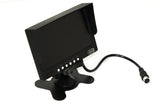 AUDIOTEK AT-724RC 7" TFT LCD MONITOR AND REAR VIEW BACK UP - 4 CAMERAS COLOR WATERPROOF WITH NIGHT VISION FOR RV / BIG SEMI TRUCK / BUS