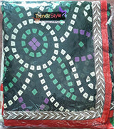 Trendz Georgette Bandhani Saree With Blouse Piece (TZ_Bandhani)