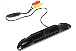 Audiotek AT-CMC8-S AT-CMC8S License Plate Mount Rear View Backup Parking Assist Waterproof Camera BLACK