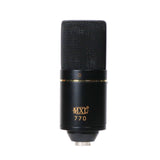 2) MXL-770 Condenser Mic and case + 2) XLR to XLR cables + 2) Pop Filters