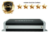 Gravity GBR600.2D True 300-Watt RMS Micro Ultra Compact Digital 2-Channel Full Range Amplifier with RCA Stereo input - Perfect for Motorcycle, RV, ATV, Car, Boat, Marine