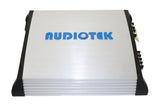 AUDIOTEK AT820S 2 Channels Class AB 2 OHM Stable 1500W Stereo Power CAR Amplifier W/BASS Control