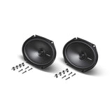 (4) Rockford R168X2 Prime 6x8 Inches Full Range Coaxial Speaker with 18 Gauge 100 FT Speaker Wire and Free Mobile Holder