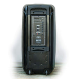 EMB PKL3901BT 2000 Watts Rechargeable PA Speaker w/Bluetooth, Light, Echo + Remote Control