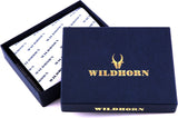 WildHorn Blue Leather Men's Wallet
