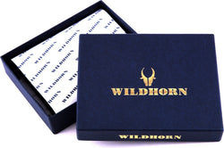 WildHorn Blue Leather Men's Wallet