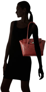 Hidesign Women's Shoulder Bag (Red)