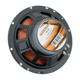 Pair of Audiobank 6.5" 600 Watt 3-Way Orange Car Audio Stereo Coaxial Speaker - AB674