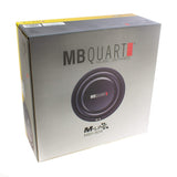 MB Quart M Line 12" 600W Dual Voice Coil Shallow Low Profile Subwoofer (2 Pack)