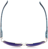 Pepe Jeans UV Protected Aviator Unisex Sunglasses (PJ5112C461|61|Blue lens)