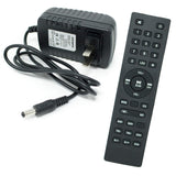 EMB Rechargeable Portable Boombox Street Disco Stereo Speaker 300 Watts - MP3/ Remote/Light - Work with Bluetooth