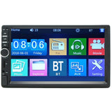 SoundXtreme ST-X6400BT MP5 7" Touch Screen Double Din Car Stereo Radio Work with Bluetooth + Backup HD Camera Included