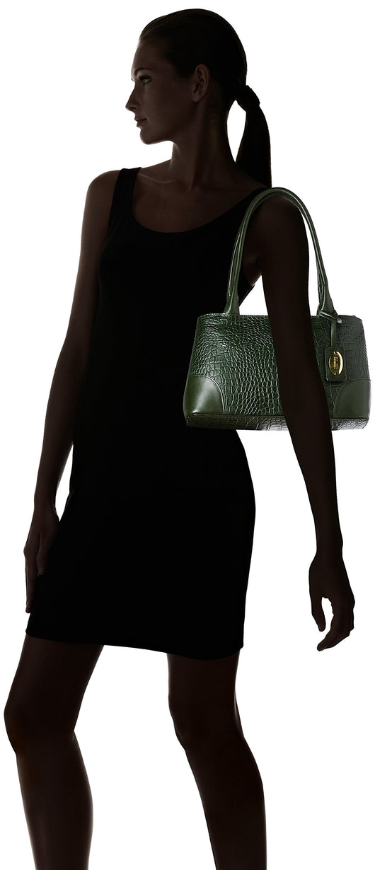 Hidesign Women's Shoulder Bag (Green)