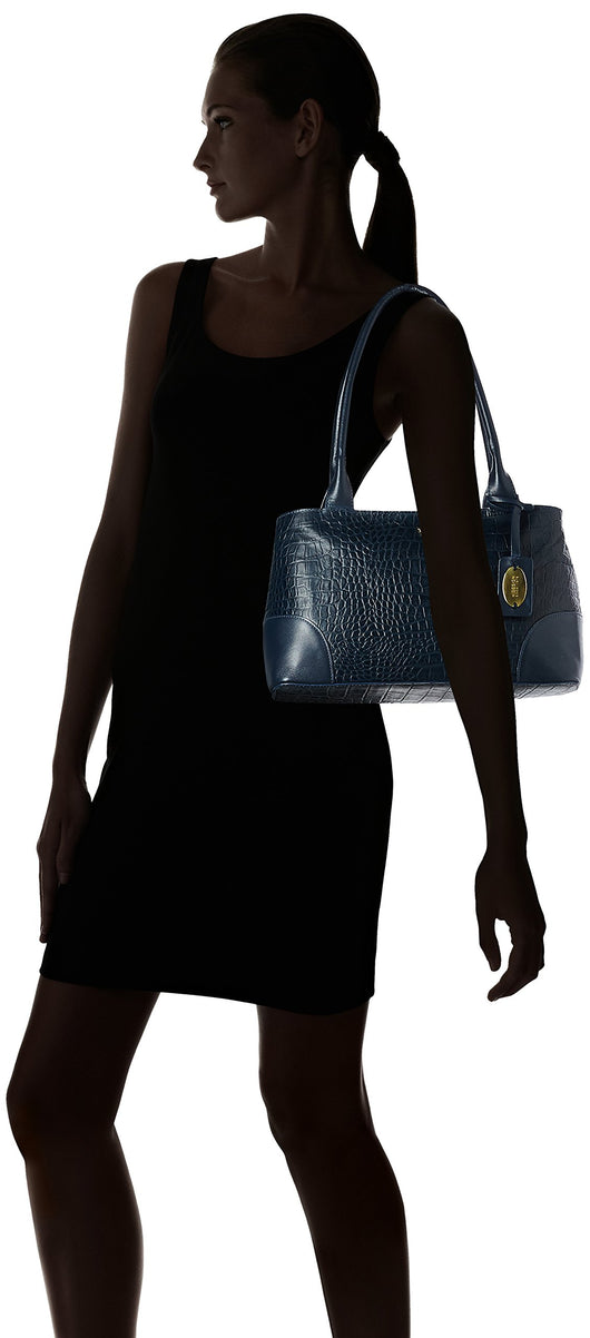Hidesign Women's Shoulder Bag (Blue)