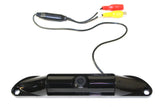 Audiotek AT-CMC8-S AT-CMC8S License Plate Mount Rear View Backup Parking Assist Waterproof Camera BLACK