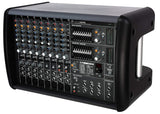 Mackie PPM1008 8-Channel 1600-Watt, Ultra-light Professional Powered Mixer Bundle w/ 4 XLR Cables & Free Mobile Bracket