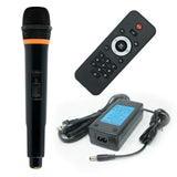 EMB PKL3901BT 2000 Watts Rechargeable PA Speaker w/Bluetooth, Light, Echo + Remote Control
