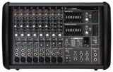 Mackie PPM1008 8-Channel 1600-Watt, Ultra-light Professional Powered Mixer Bundle w/ 4 XLR Cables & Free Mobile Bracket