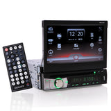 Gravity VGR-S7120BT SINGLE DIN Bluetooth DVD/CD/AM/FM Car Stereo w/ 6.2" Digital LCD TFT Touchscreen