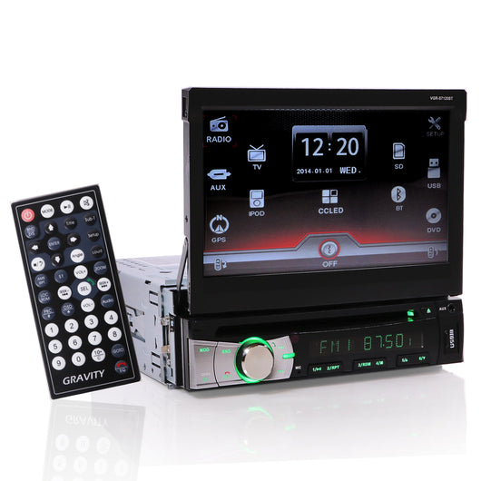 Gravity VGR-S7120BT SINGLE DIN Bluetooth DVD/CD/AM/FM Car Stereo w/ 6. –  ts_local