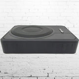 Audiotek 10" 400W RMS Slim Under-Seat Active Power Audio Car/Truck Subwoofer SUB