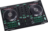 Roland PK Two-Channel, Four-Deck Serato DJ Controller DJ-202 + Gemini DJX-07 Headphone w/Free 3.5mm AUX Cable & Magnet Car Mount