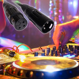 EMB Professional 6-Pack 25 Feet XLR Male to Female Shielded Microphone 18GA Patch XLR Cable - Perfect for Studio / Live Recording / Home / Karaoke / Club Sound Quality (No Hum Noise!)