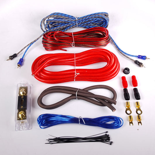 Gravity BGR-KIT4ANLR 4 Gauge Amplifier Installation ANL Kit with High Performance RCA and Speaker Wire