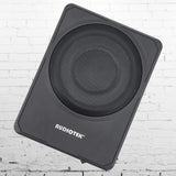 Audiotek 10" 400W RMS Slim Under-Seat Active Power Audio Car/Truck Subwoofer SUB