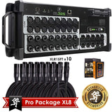 Mackie DL32S 32-Channel Wireless Digital Sound Mixer, Built-In WiFi + Wires Bundle