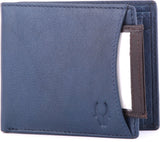 WildHorn Blue Leather Men's Wallet