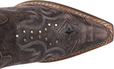 Laredo Women's 13" Lucretia Boot Dark Black/Tan 6.5 M