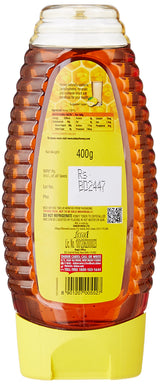 Dabur 100% Pure Honey, 400g Squezee Pack (Rupees 35 Off)