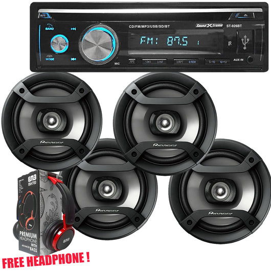 Package 2 Pairs of Pioneer TS-F1634R 6.5