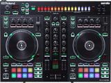 Roland PKG DJ-505 Two Channel, Four-Deck Serato DJ Controller with Free Orange EMB Rechargeable Speaker