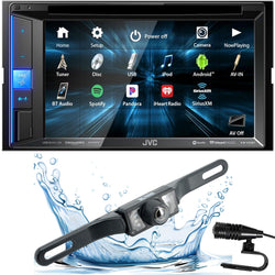 JVC KW-V25BT Double DIN in-Dash Bluetooth CD/DVD/AM/FM/Digital Media Car Stereo Receiver w/ 6.2