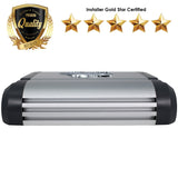 SoundXtreme Car Amplifiers ST-500.2 1000W 2 Channels Class AB MOSFET Amp 2/4 Ohm Stable with Remote Sub Control