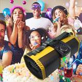 EMB Rechargeable Portable Boombox Street Disco Stereo Speaker 300 Watts - MP3/ Remote/Light - Work with Bluetooth