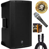 Mackie Thump12A 1300W 12" DJ PA Active/Powered Loudspeaker w/Microphone, XLR Cable, Mobile Bracket