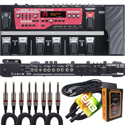 Roland Pedalboards (RC300+(4) QTQ+XLR+AUX+MAGNET)