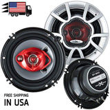 JVC KD-R370 Single Din in-Dash CD/Am/FM/Car Stereo W/Detachable Faceplate + 350 Watts 6 Inches (4 Speakers)