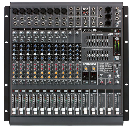 Mackie PPM1012 12-Channel, 1600-Watt Powered Desktop Mixer